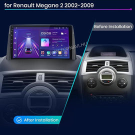 Renault Megane 2 2002 - 2008 9" Android Multimédia fejegység - TopNAVI
