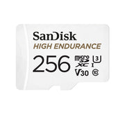 SanDisk High Endurance microSD kártya menetrögzítőhöz – 64/128/256 GB, U3/V30 — kép 2