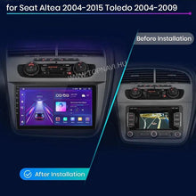 Kép betöltése a Galérianézegetőbe, Seat Altea 2004 - 2015 9&quot; Android Multimédia fejegység - TopNAVI