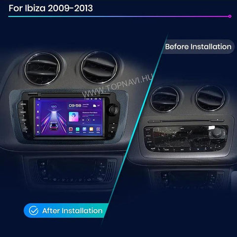Seat Ibiza 4 6j 2008 - 2017 7" Android Multimédia fejegység - TopNAVI