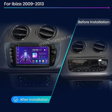 Kép betöltése a Galérianézegetőbe, Seat Ibiza 4 6j 2008 - 2017 7&quot; Android Multimédia fejegység - TopNAVI