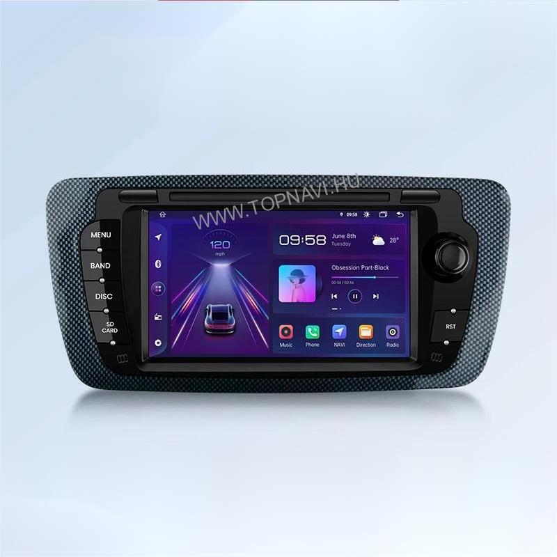 Seat Ibiza 4 6j 2008- 2017 7" Android Multimédia fejegység — Márkaspecifikus multimédia