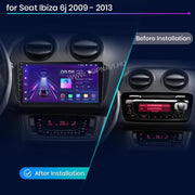 Seat Ibiza 4 6j 2008- 2017 9" Android Multimédia fejegység — kép 2