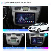 Seat Leon 2/ Toledo 3 9" Android Multimédia fejegység — kép 2