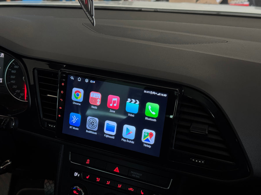 Seat Leon Mk3 2012 - 2020 9" Android Multimédia fejegység - TopNAVI