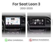 Seat Leon Mk3 2012- 2020 9" Android Multimédia fejegység — kép 2