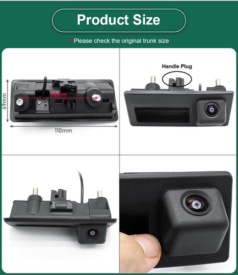 Seat Skoda Fabia Octavia Superb Rapid Spaceback 2015 FullHD 1080P Tolatókamera - TopNAVI