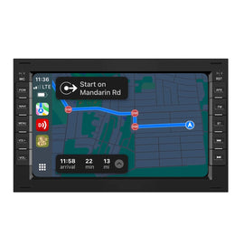 Skoda 7" Android Multimédia fejegység autórádió, hifi, rádió és fejegység nagy kijelzővel, CarPlay, Android autó, Wifi és Bluetooth támogatással,