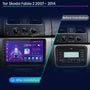 Skoda Fabia 2 2007- 2014 10.1" Android multimédia autórádió érintőkijelzős fejegység — kép 2