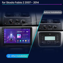 Kép betöltése a Galérianézegetőbe, Skoda Fabia 2 2007 - 2014 10.1&quot; Android Multimédia fejegység - TopNAVI