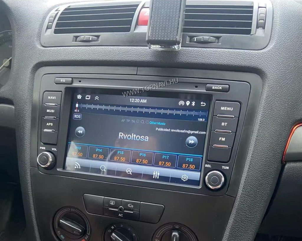 Skoda Octavia 2 2004 - 2012 8" Android Multimédia fejegység - TopNAVI