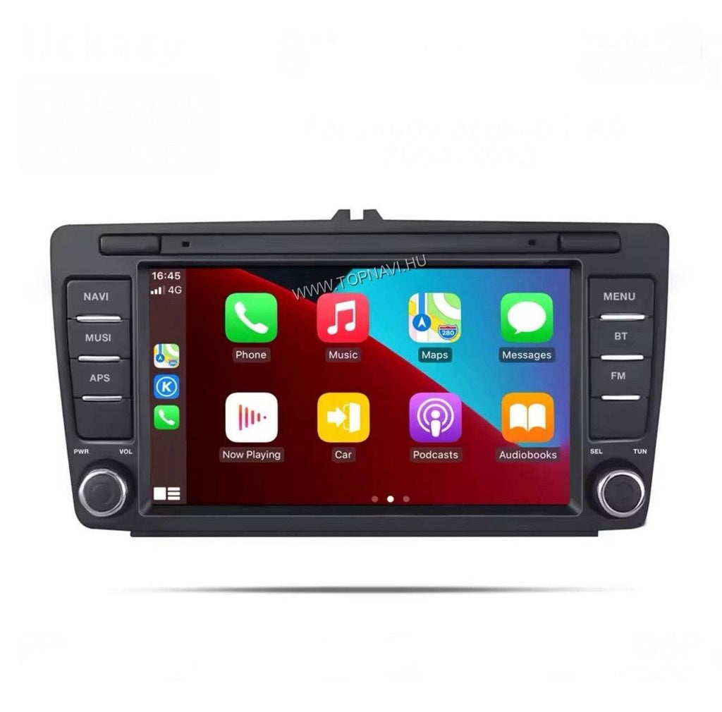 Skoda Octavia 2 2004 - 2012 8" Android Multimédia fejegység - TopNAVI