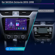 Skoda Octavia 3 A7 2013- 2019 10.1" Android Multimédia fejegység — kép 2