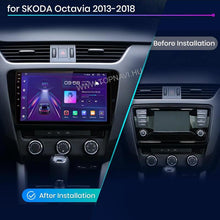 Kép betöltése a Galérianézegetőbe, Skoda Octavia 3 A7 2013 - 2019 10.1&quot; Android Multimédia fejegység - TopNAVI
