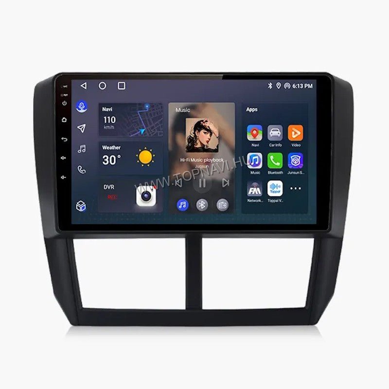 Subaru Forester 3/ Impreza 3 2007- 2013 9" Android Multimédia fejegység — Márkaspecifikus multimédia