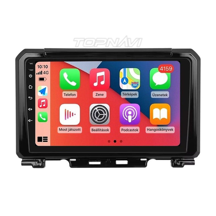 Suzuki Jimny 4 2018–2023 – 9 colos Android fejegység