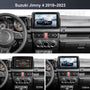 Suzuki Jimny 4 2018- 2023 9" Android multimédia autórádió érintőkijelzős fejegység — kép 2