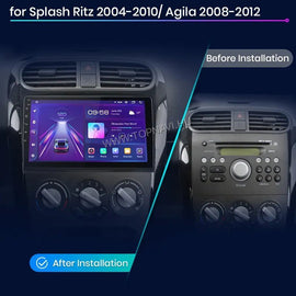 Suzuki Splash 2008 - 2014 9" Android Multimédia fejegység - TopNAVI