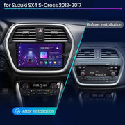 Suzuki SX-4, S-Cross 2013- 2022 9" Android Multimédia fejegység — kép 2