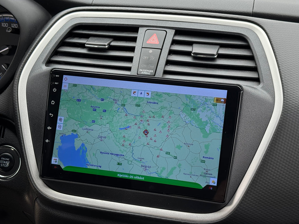 Suzuki SX - 4, S - Cross 2013 - 2022 9" Android Multimédia fejegység - TopNAVI