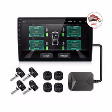 Kép betöltése a Galérianézegetőbe, TMPS guminyomás figyelő rendszer autórádió, hifi, rádió és fejegység nagy kijelzővel, CarPlay, Android autó, Wifi és Bluetooth támogatással,