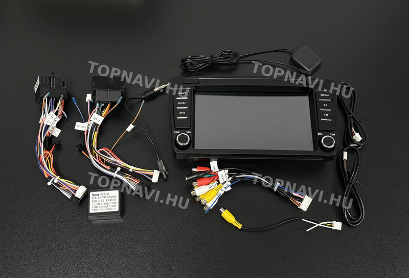 Skoda Octavia 2 2004- 2012 8" Android Multimédia fejegység - eleje
