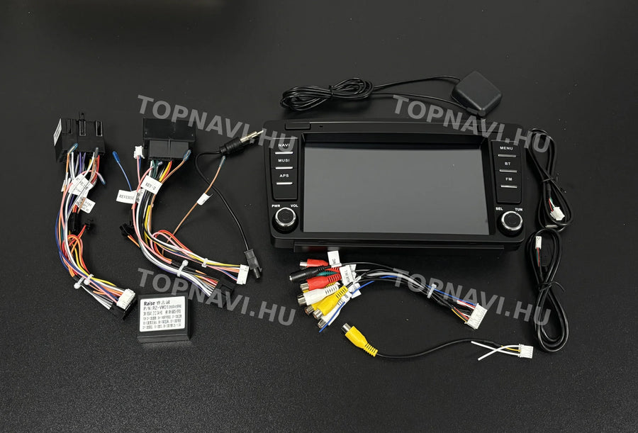 Skoda Octavia 2 2004- 2012 8" Android multimédia autórádió érintőkijelzős fejegység - Eleje