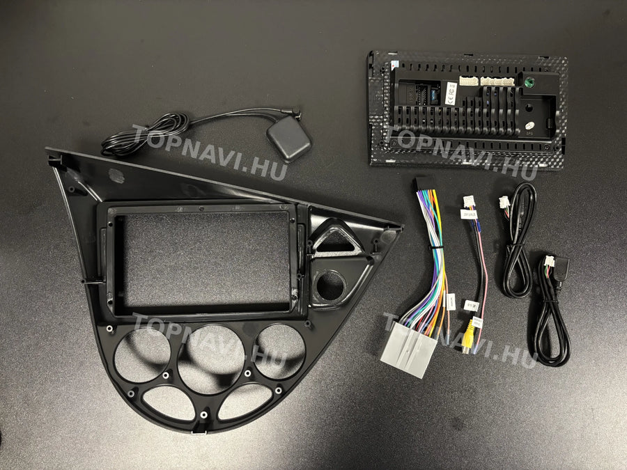 Ford Focus MK1 1998- 2004 9" Android multimédia autórádió érintőkijelzős fejegység - Hátulja
