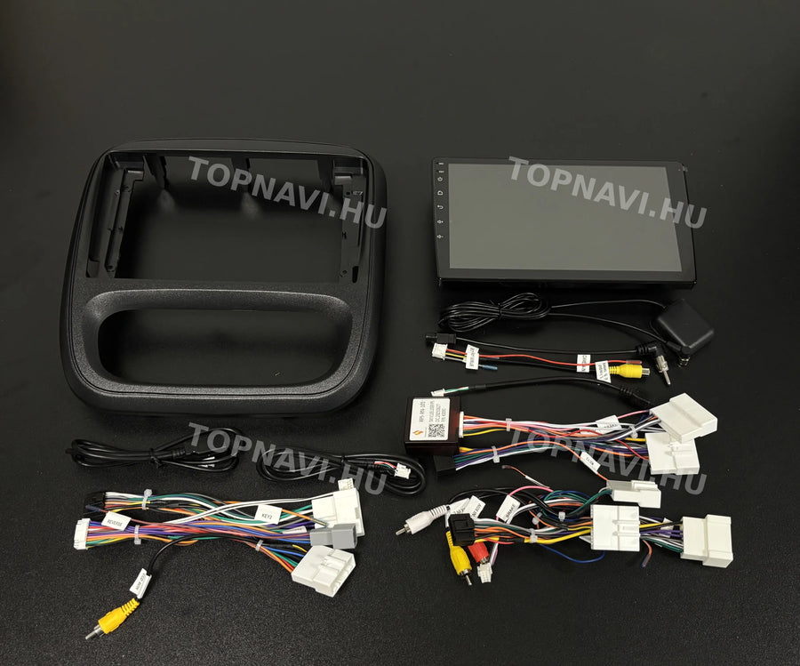 Renault Trafic 3 2014- 2021 9" Android multimédia autórádió érintőkijelzős fejegység - Eleje