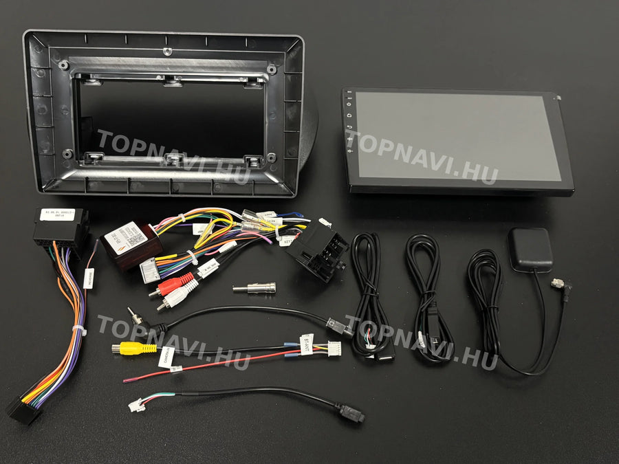 Fiat Fiorino 2008- 2017 10.1" Android multimédia autórádió érintőkijelzős fejegység - Eleje