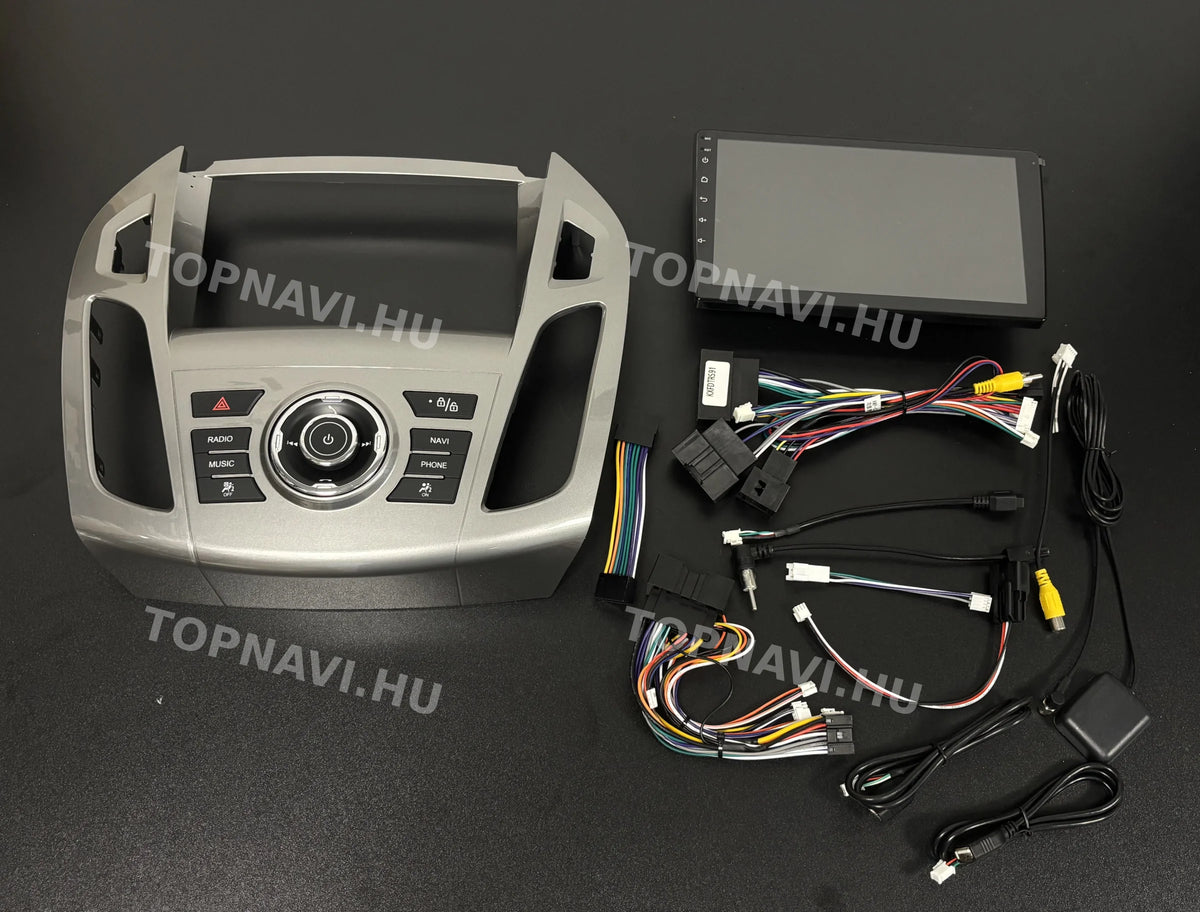 Ford Transit Connect 2. 2013- 2022 9" Android Multimédia fejegység - Eleje