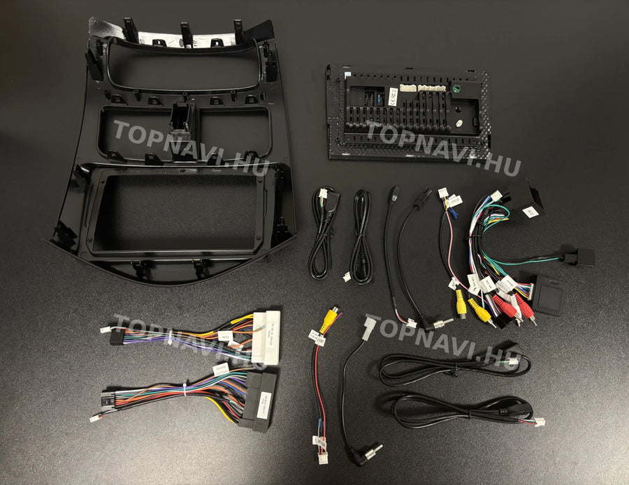 Chevrolet Spark M300 2010- 2014 9" Android multimédia autórádió érintőkijelzős fejegység - Hátulja