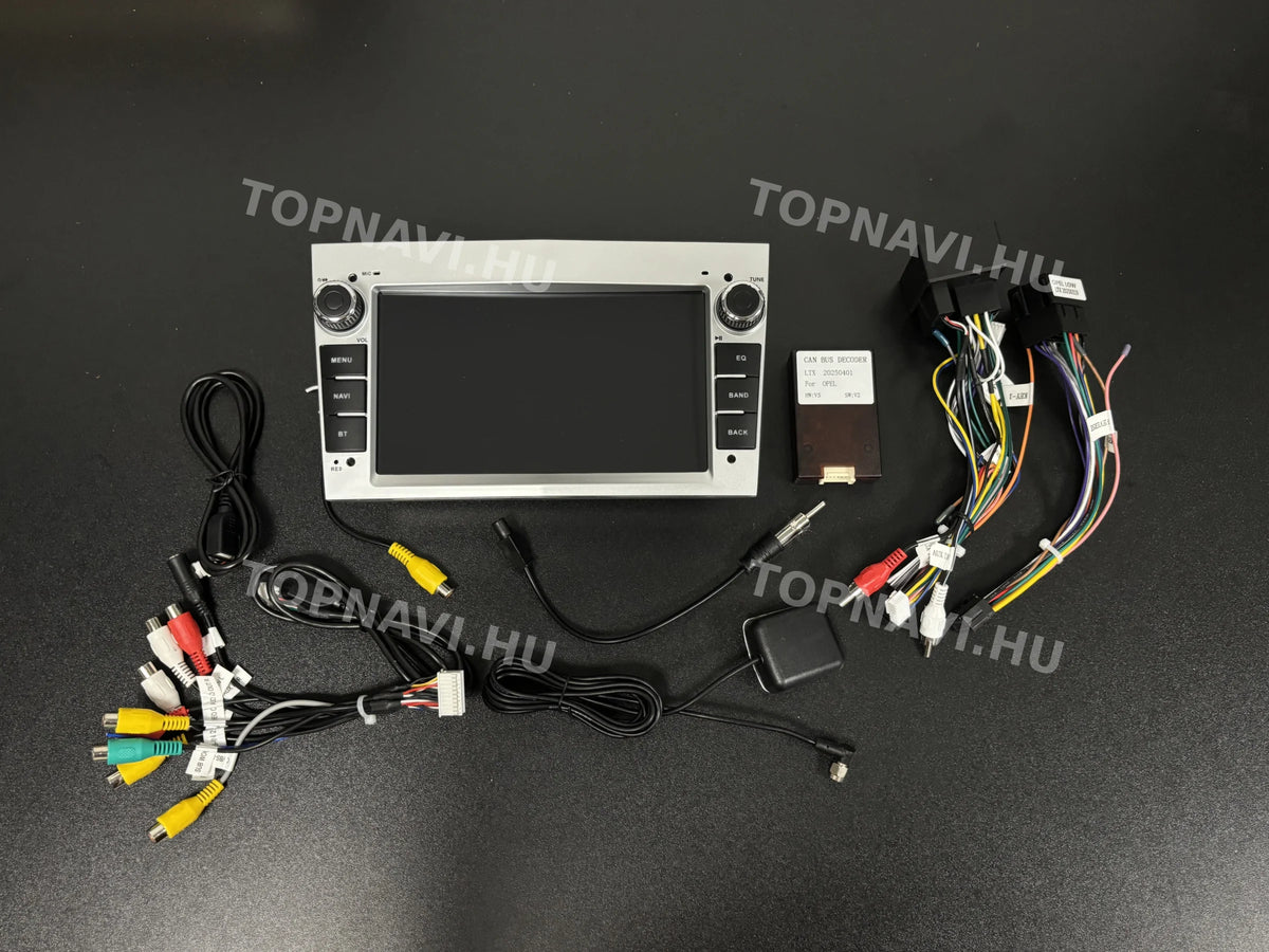 Suzuki Ignis 7″ Ezüst Android Multimédia fejegység - Eleje