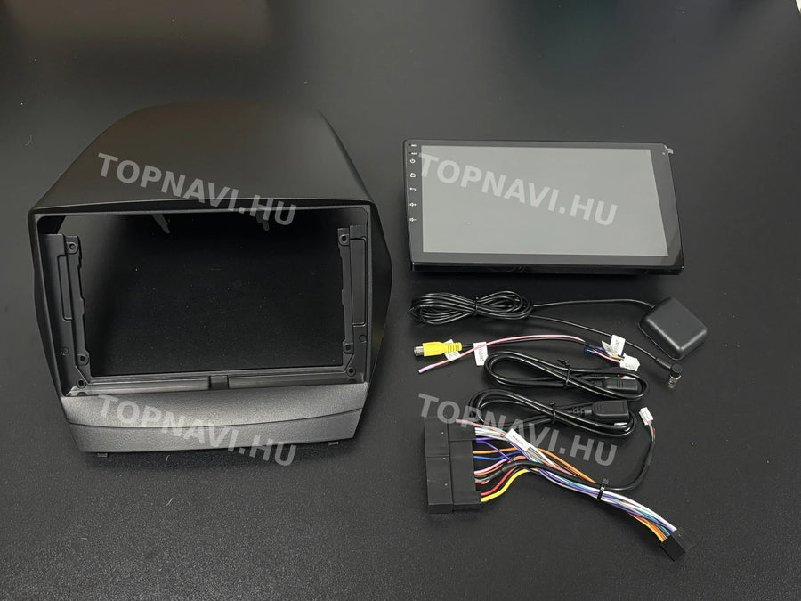 Hyundai IX35 2009- 2015 9" Android multimédia autórádió érintőkijelzős fejegység - Eleje