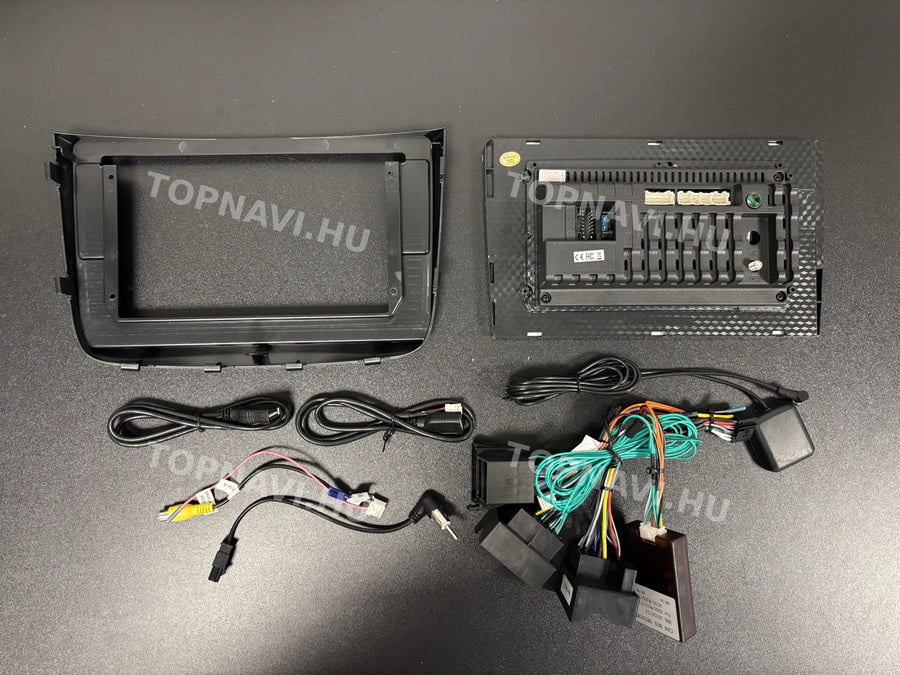 Mercedes-Benz Vito 2 W639 Viano 2 2003 - 2015 10.1" Android multimédia autórádió érintőkijelzős fejegység - Hátulja