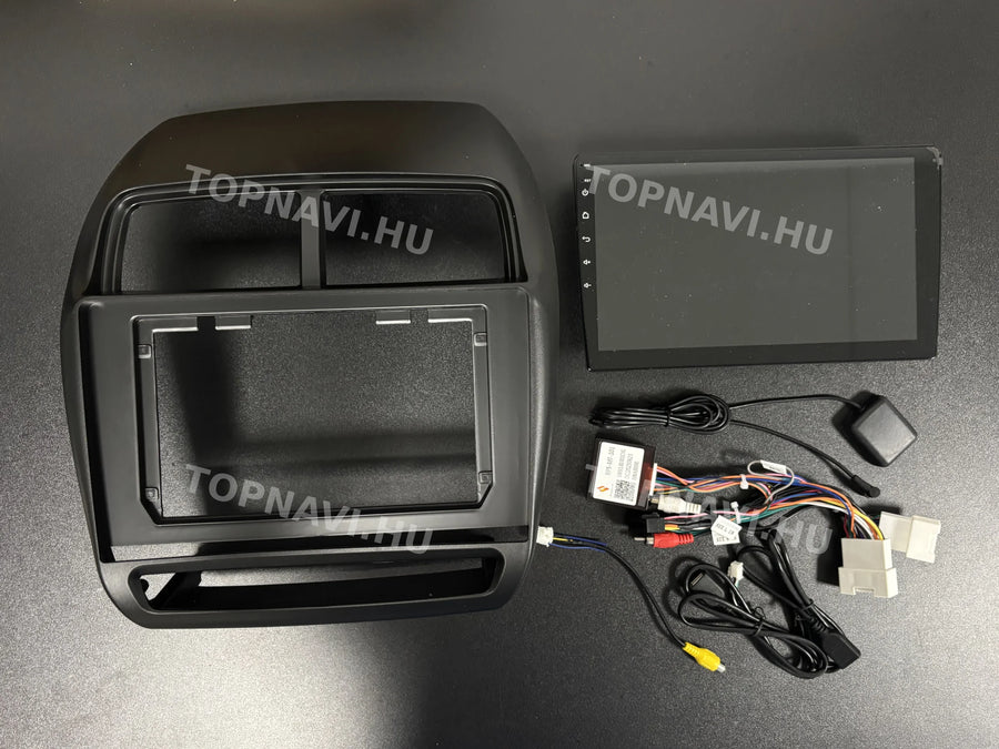 Mitsubishi ASX Facelift 2014- 2021 10.1" Android multimédia autórádió érintőkijelzős fejegység - Eleje