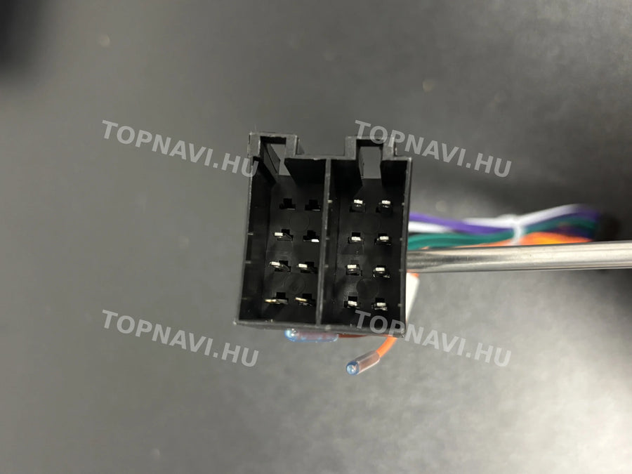 Toyota Aygo 2005- 2014 10.1" Android multimédia autórádió érintőkijelzős fejegység - Csatlakozó