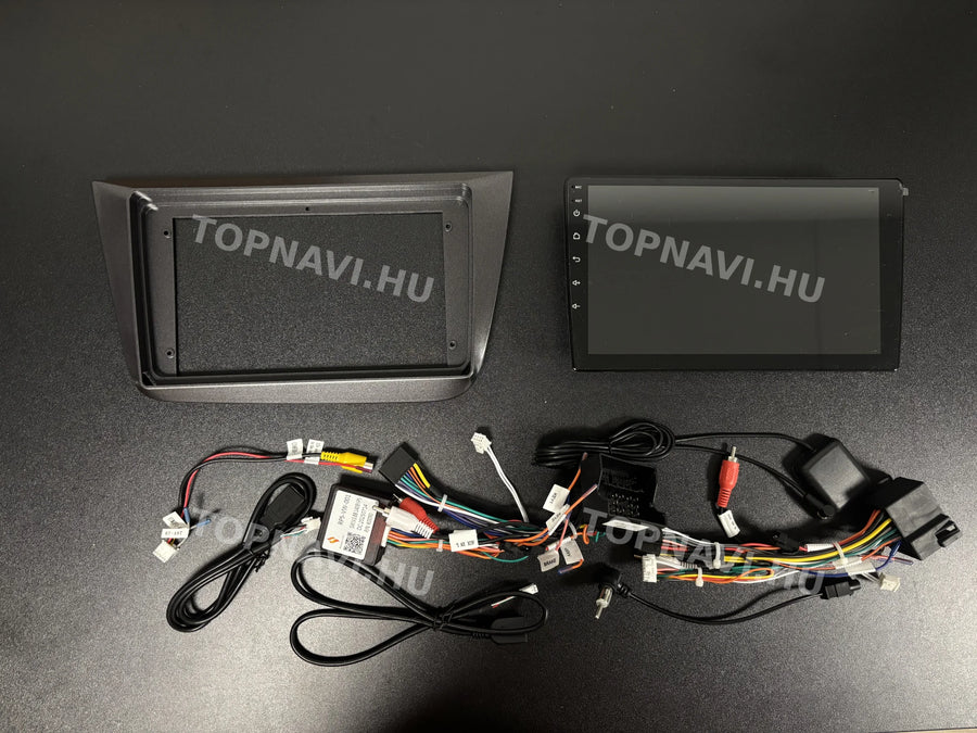 Seat Altea 2004- 2015 9" Android multimédia autórádió érintőkijelzős fejegység - Eleje
