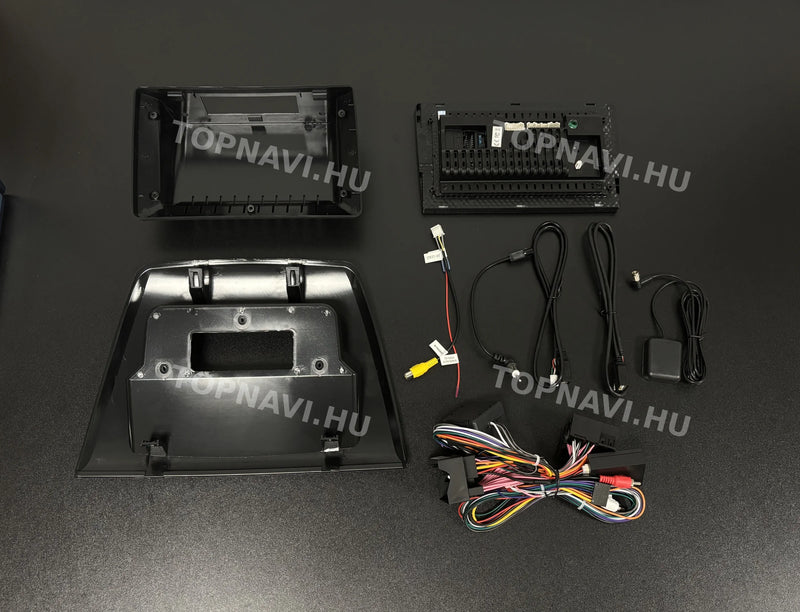 BMW X3 E83 2002–2011 9" Android multimédia autórádió érintőkijelzős fejegység - hátulja
