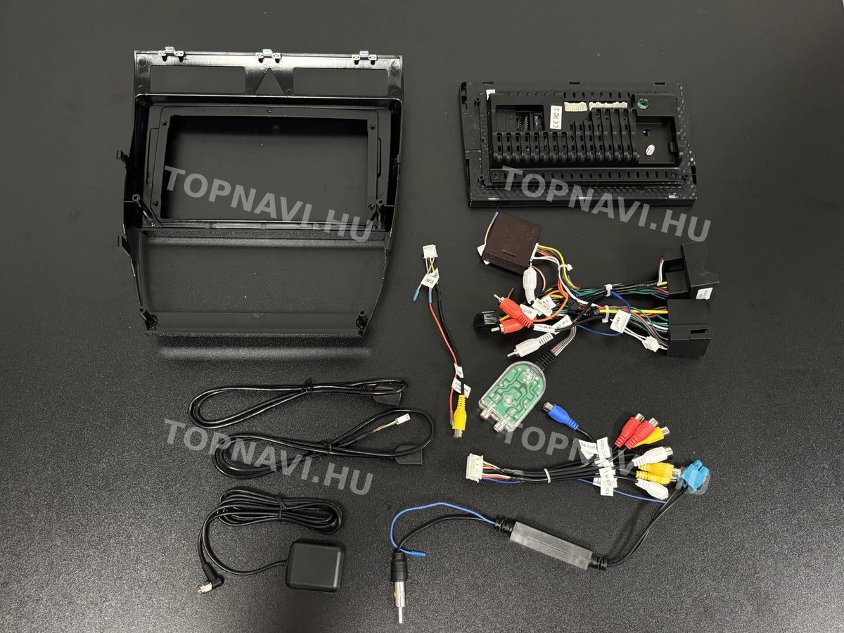 Audi A6 C5 1997–2004 9" Android multimédia autórádió érintőkijelzős fejegység - Hátulja