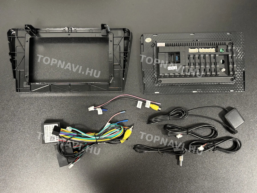 Skoda Octavia 3 A7 2013- 2019 10.1" Android multimédia autórádió érintőkijelzős fejegység - Hátulja