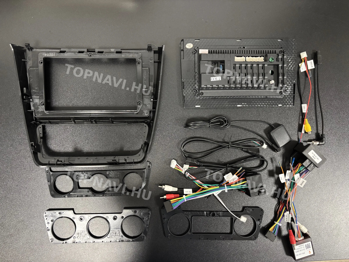 Skoda Yeti 5L 2009- 2017 10.1" Android Multimédia fejegység - Hátulja