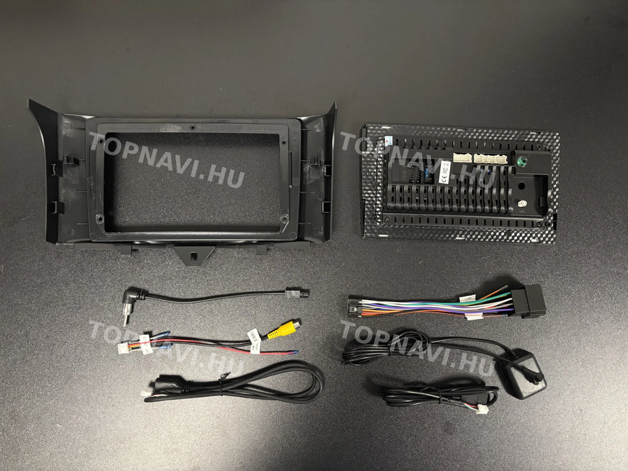 Smart Fortwo W451 FL 2010-2015 9" Android multimédia autórádió érintőkijelzős fejegység - Hátulja