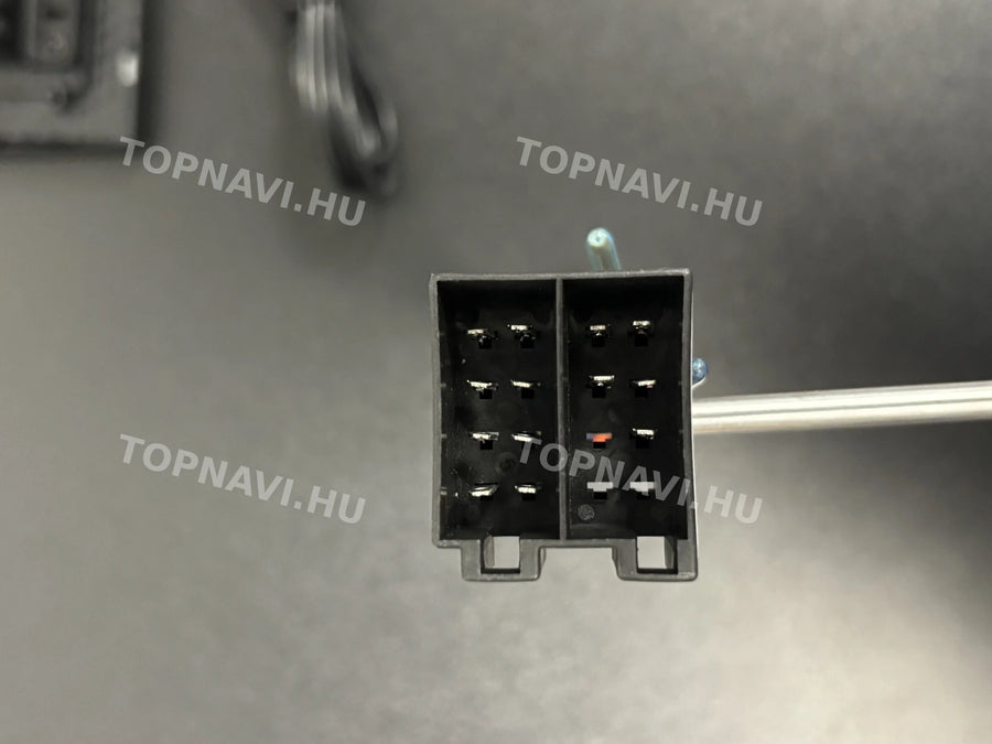 Smart Fortwo W451 FL 2010-2015 9" Android multimédia autórádió érintőkijelzős fejegység - Csatlakozó