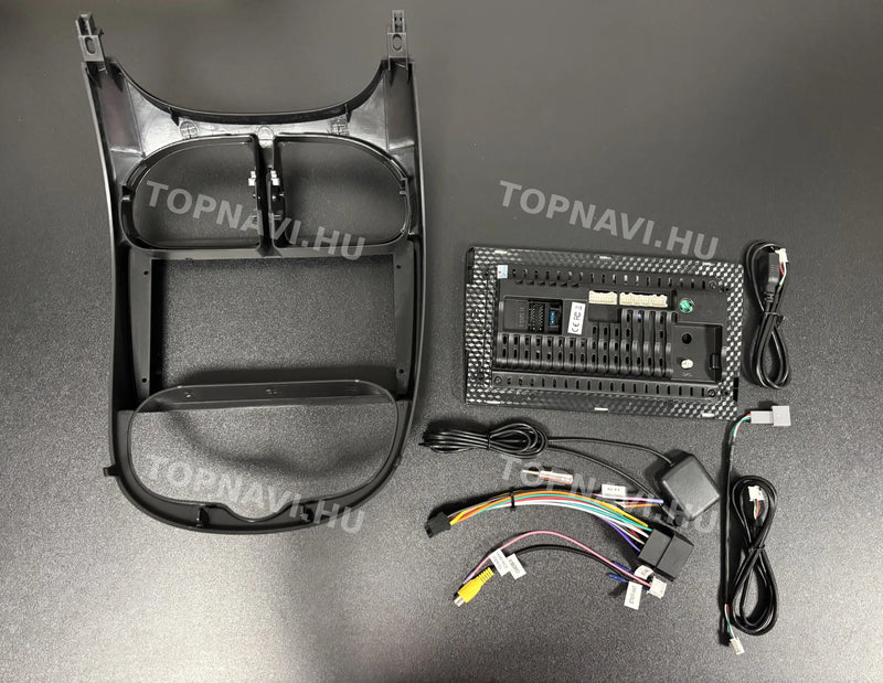 Peugeot 206 1998- 2010 9" Android Multimédia fejegység - hátulja