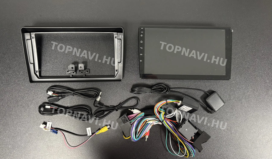 Peugeot 407 2004- 2011 9" Android multimédia autórádió érintőkijelzős fejegység - Eleje