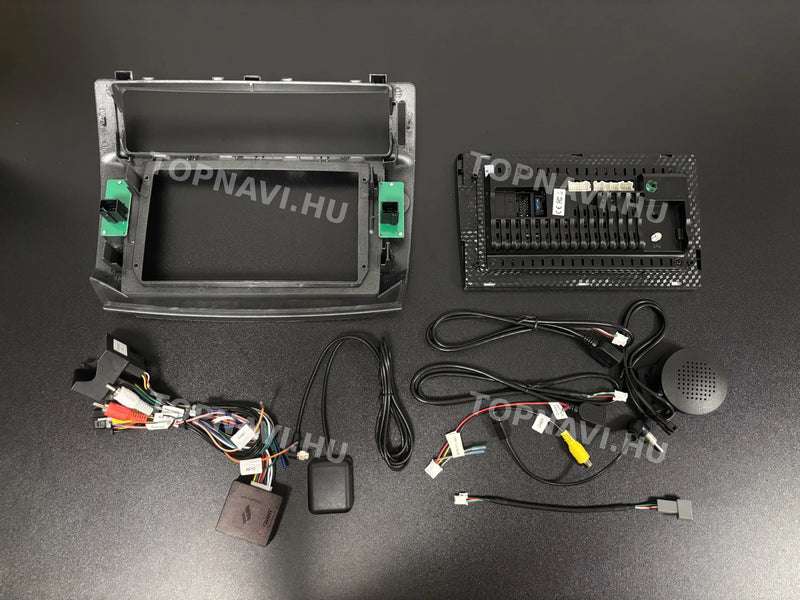 Citroen C4 2004-2010 9" Android Multimédia fejegység - hátulja