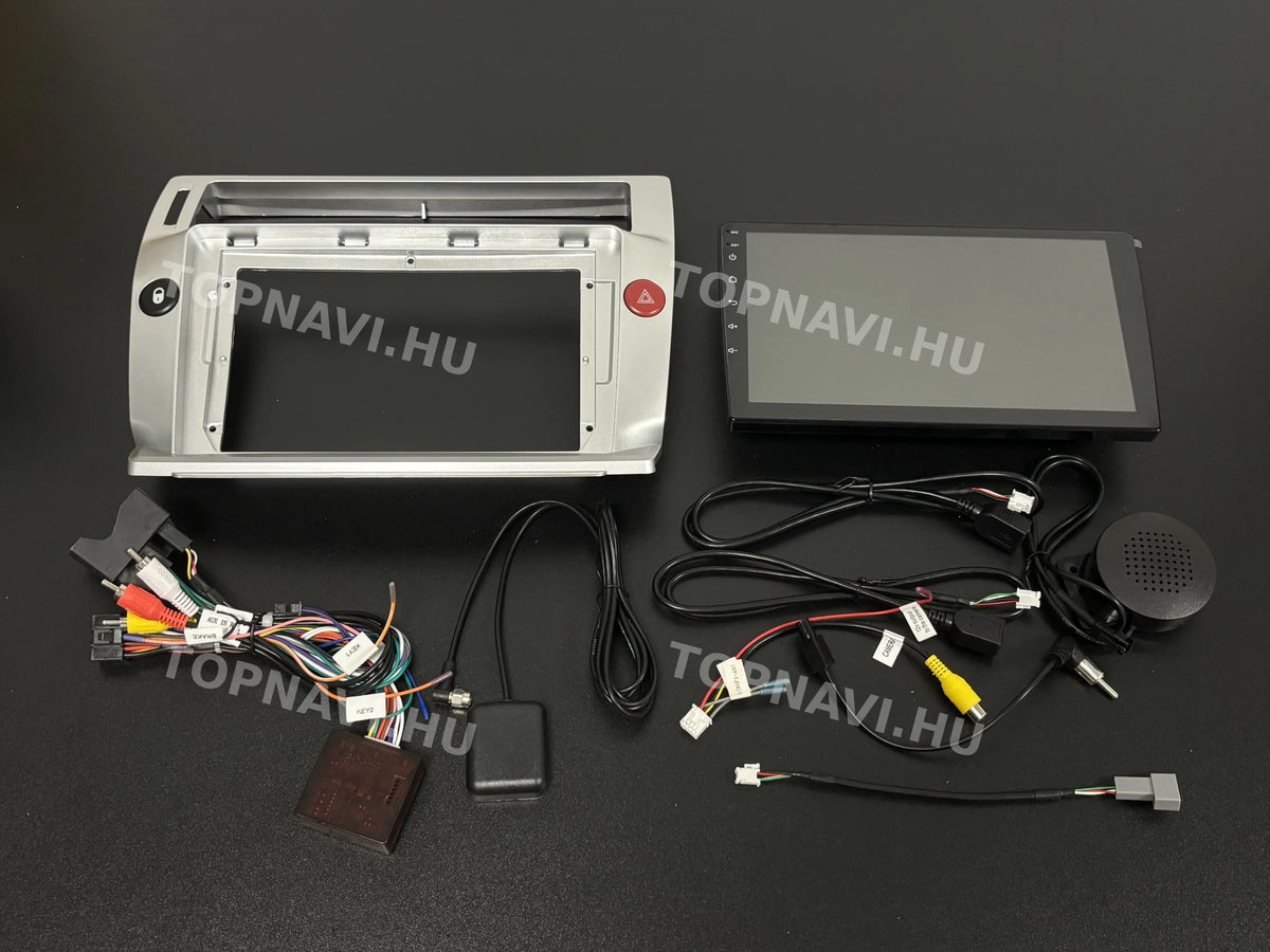 Citroen C4 2004-2010 9" Android Multimédia fejegység - Eleje