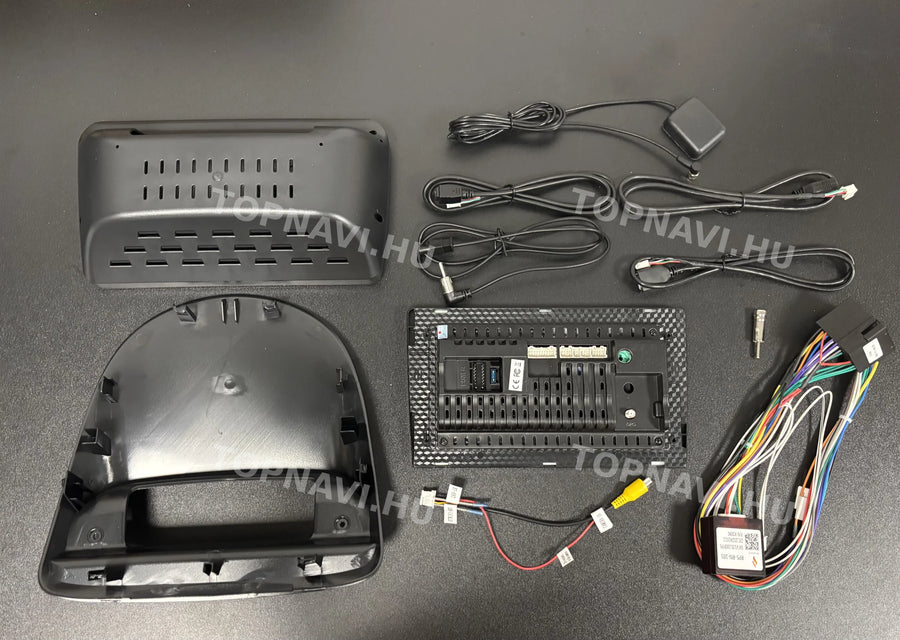 Renault Clio 3 2005- 2012 9" Android multimédia autórádió érintőkijelzős fejegység - Hátulja