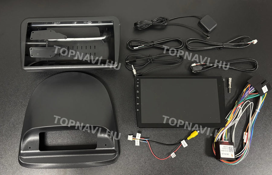 Renault Clio 3 2005- 2012 9" Android multimédia autórádió érintőkijelzős fejegység - Eleje